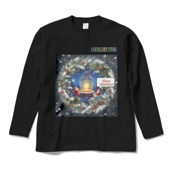 ロングスリーブTシャツ - M - ブラック