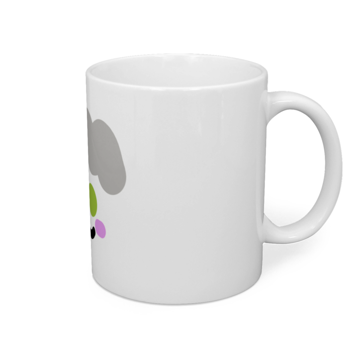 マグカップ - 直径 8 cm / 高さ 9.5 cm