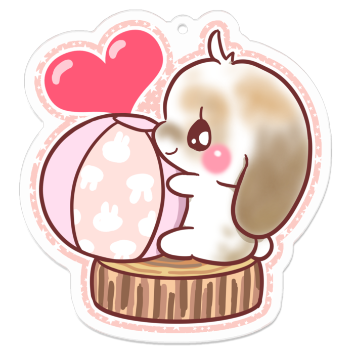 アクリルキーホルダー - 70 x 70 (mm)