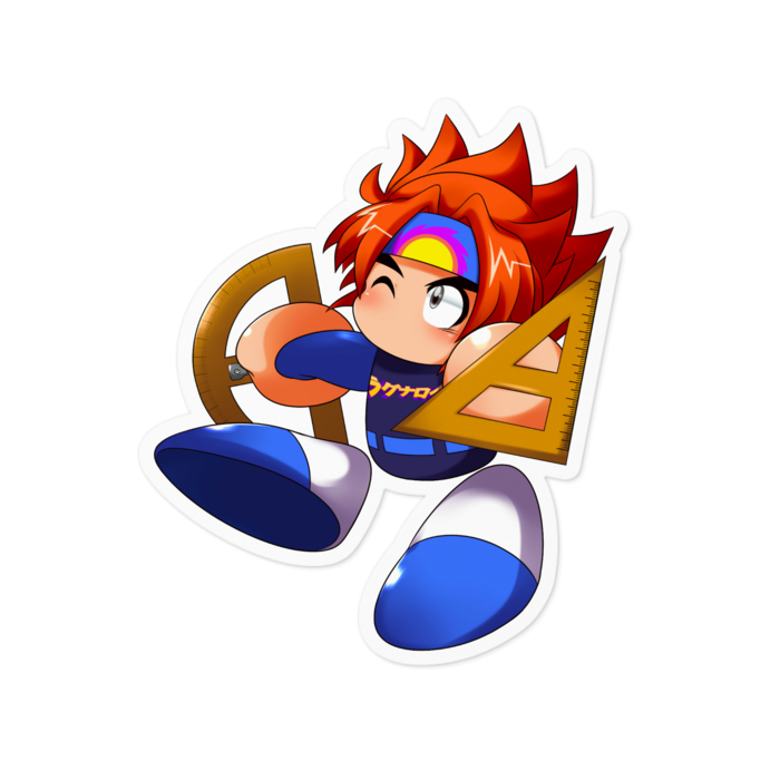 ステッカー - 100 x 100 (mm)