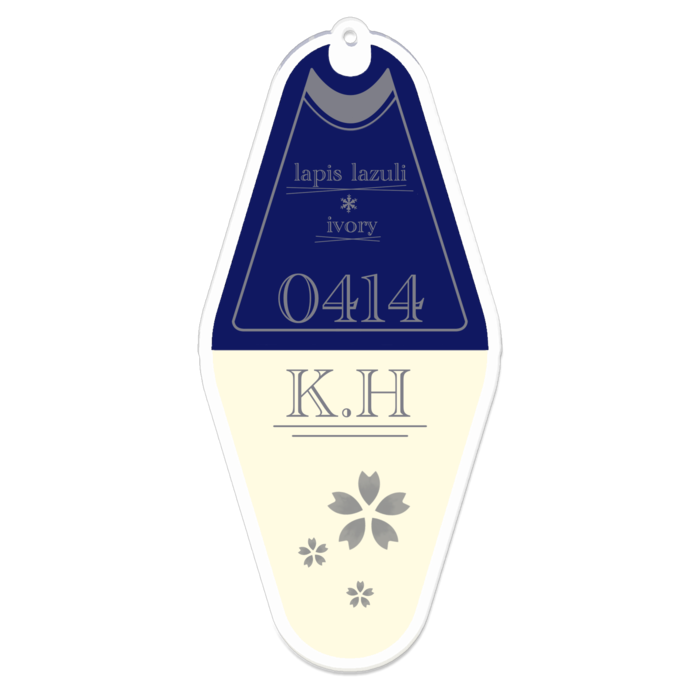 アクリルキーホルダー（コーティング） - 100 x 100 (mm)