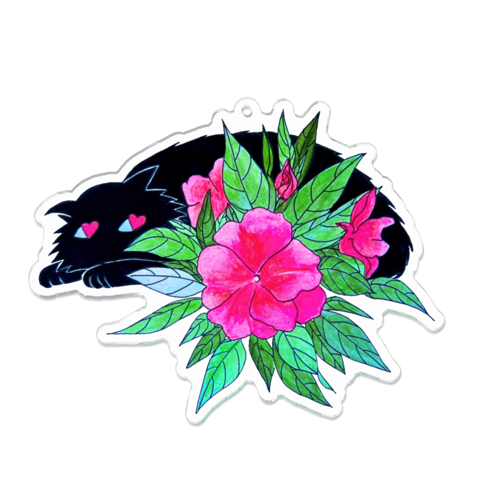 アクリルキーホルダー - 100 x 100 (mm)
