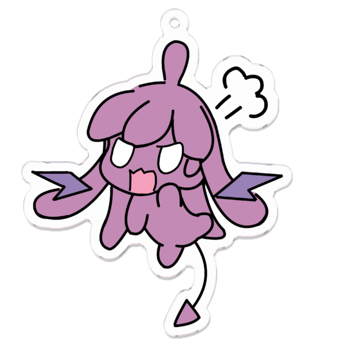 アクリルキーホルダー - 70 x 70 (mm)