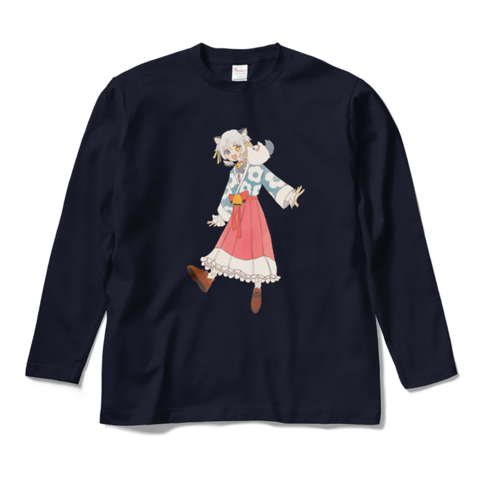 ロングスリーブTシャツ - M - ネイビー