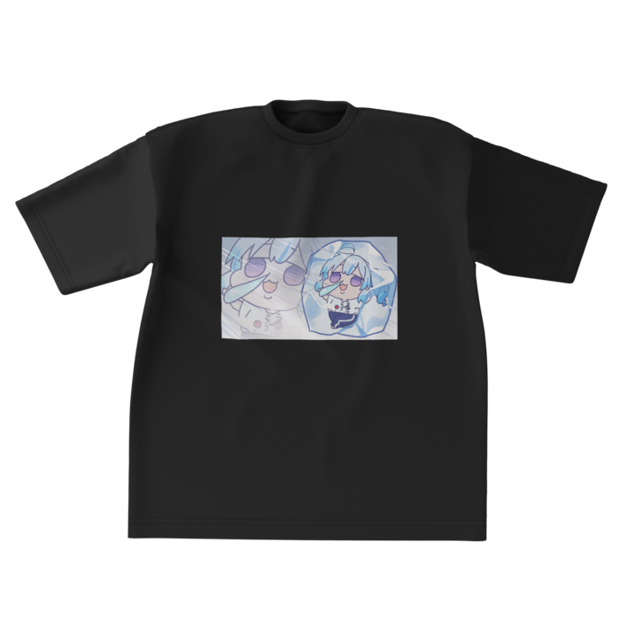 ビッグシルエットTシャツ - XL -【黒】