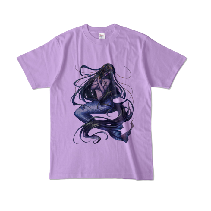 カラーTシャツ - L - ライトパープル (淡色)