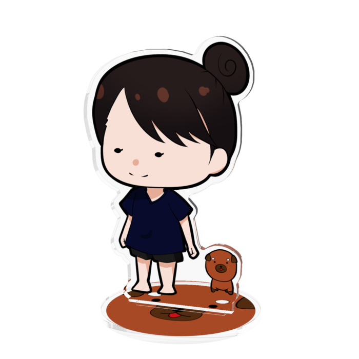 アクリルフィギュア - 100x100mm