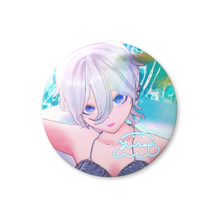 【2周年記念グッズ】サイン入り缶バッチB