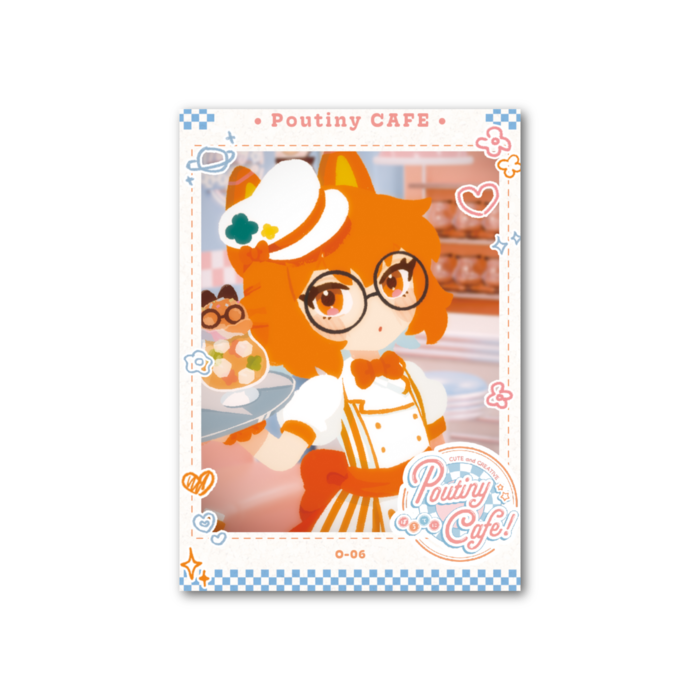 フォト風カード O-06 - 縦 - 片面