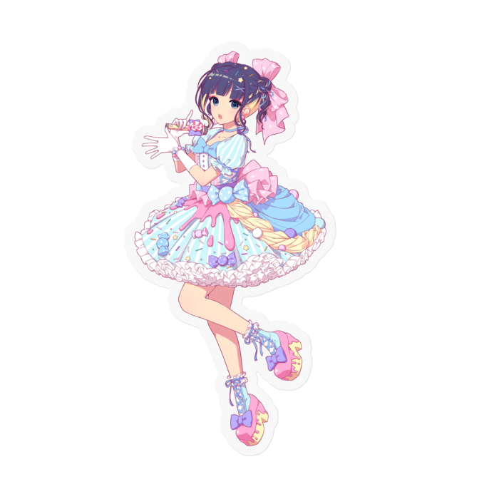 ステッカー - 100 x 100 (mm)