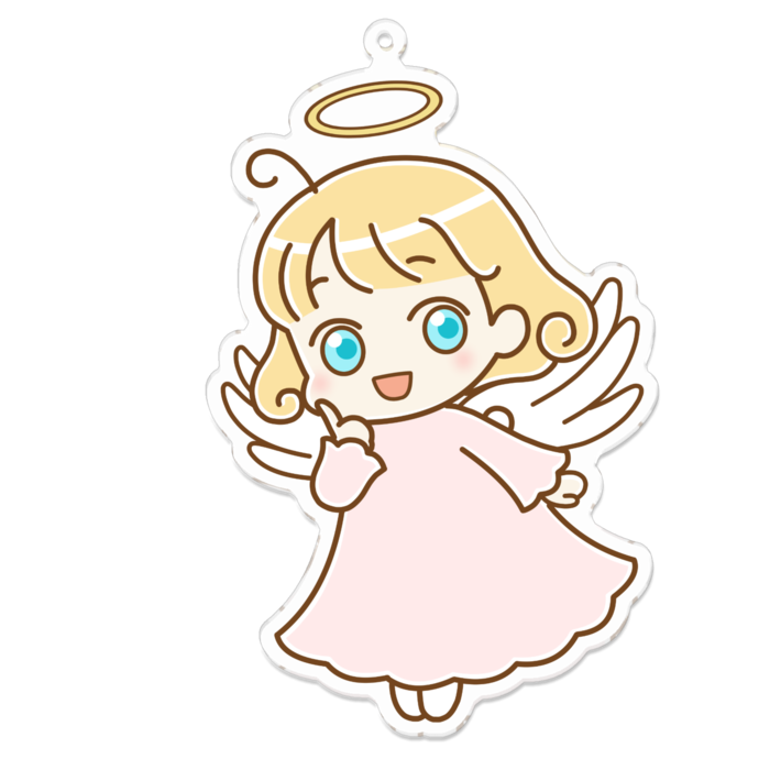 アクリルキーホルダー - 100 x 100 (mm)