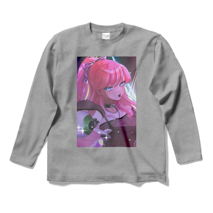 ロングスリーブTシャツ - S - 杢グレー