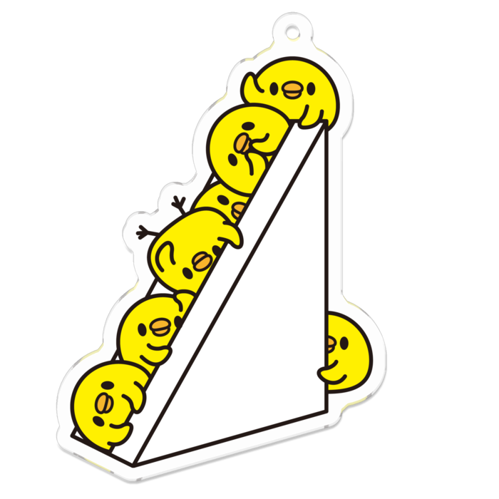 アクリルキーホルダー - 70 x 70 (mm)