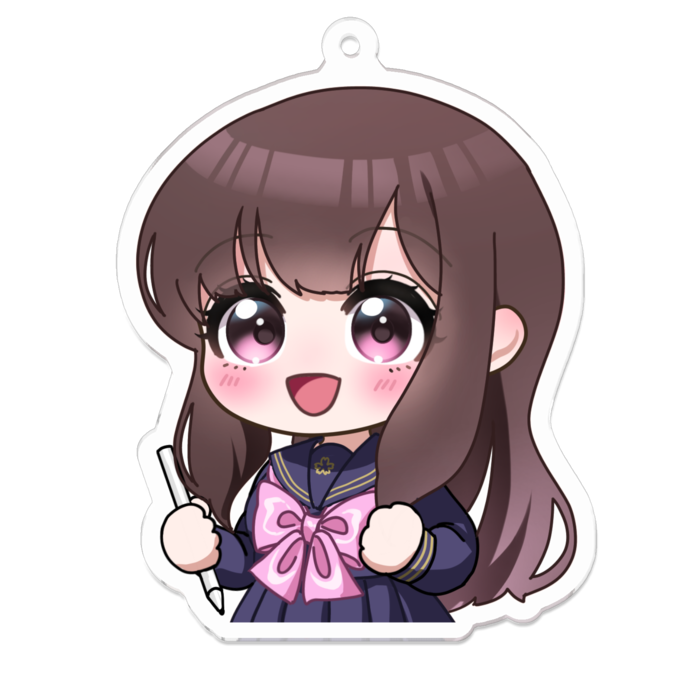 アクリルキーホルダー - 70 x 70 (mm)