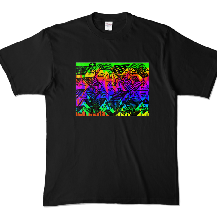 カラーTシャツ - XL - ブラック (濃色)