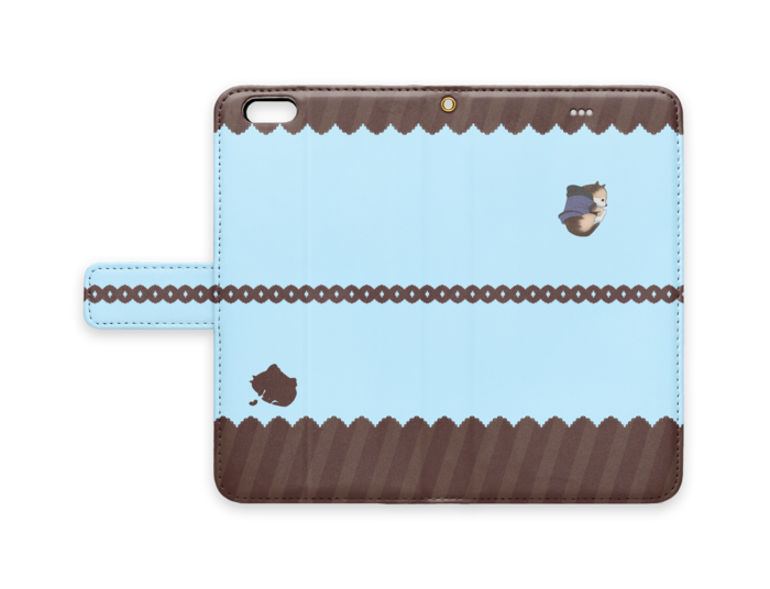 手帳型iPhoneケース - iPhone 6 Plus / 6s Plus - ストラップ穴 あり