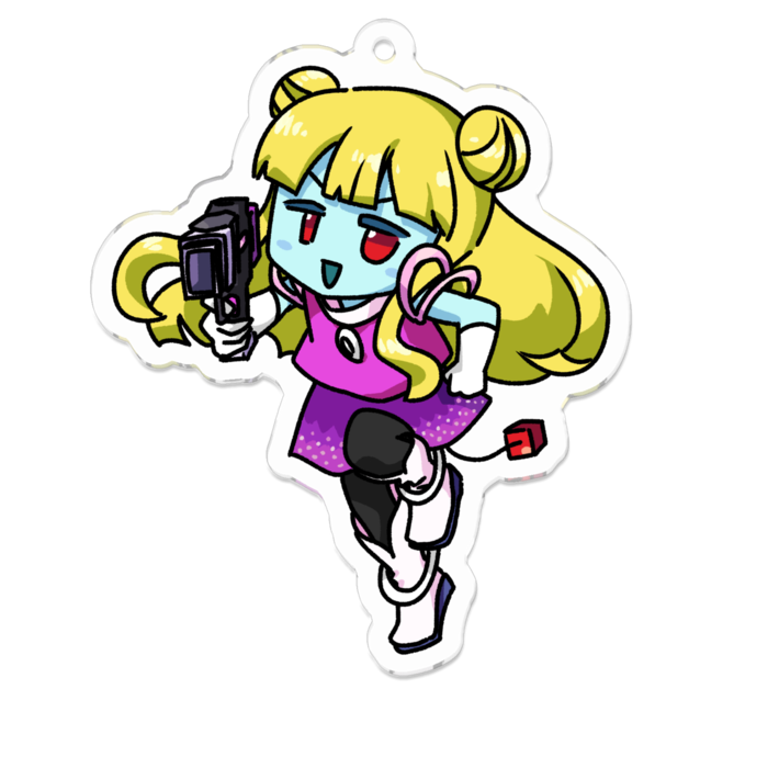 アクリルキーホルダー - 70 x 70 (mm)