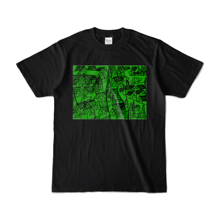 カラーTシャツ - S - ブラック (濃色)