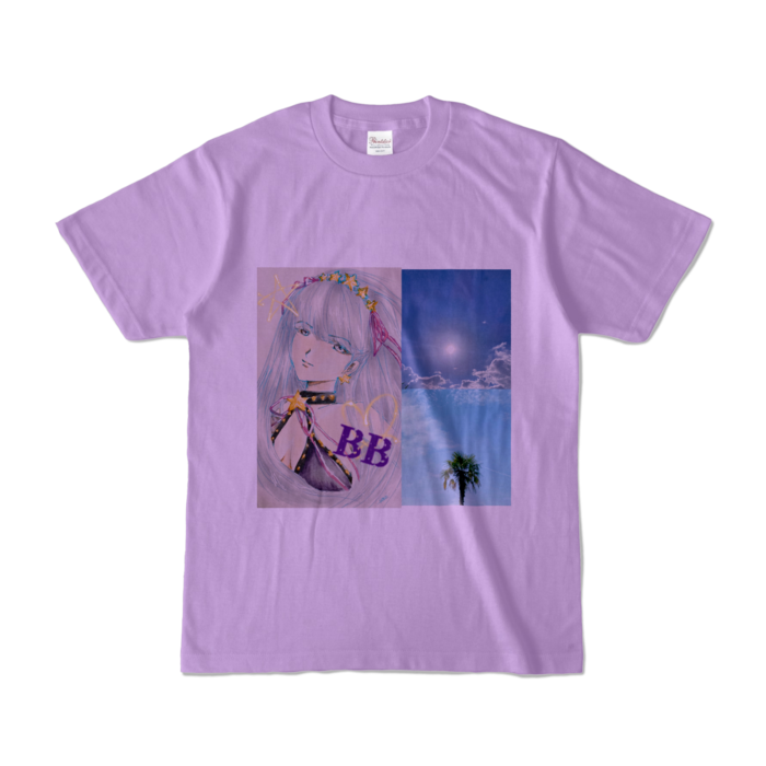 カラーTシャツ - S - ライトパープル (淡色)