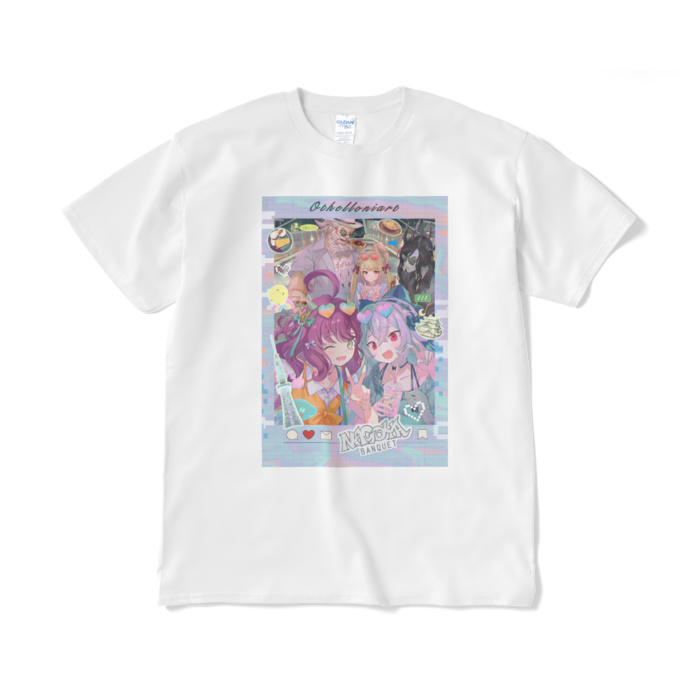 名古屋 前面(イラスト)- XL - ホワイト