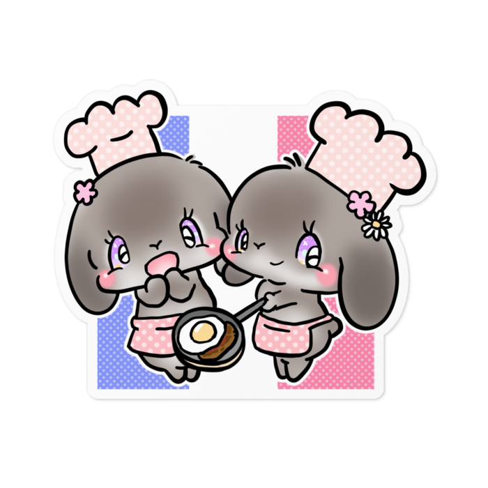 ステッカー - 100 x 100 (mm)