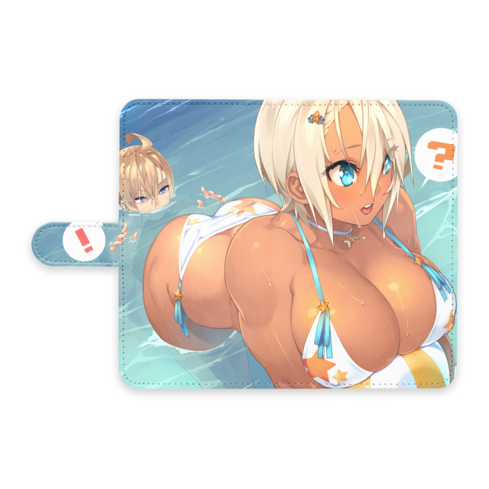 手帳型Androidケース - L - ストラップ穴 なし
