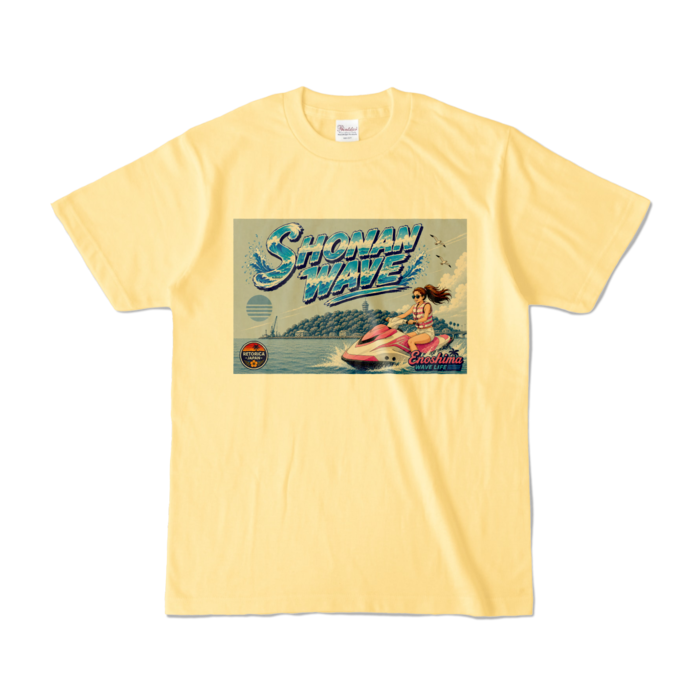 カラーTシャツ - S - ライトイエロー (淡色)