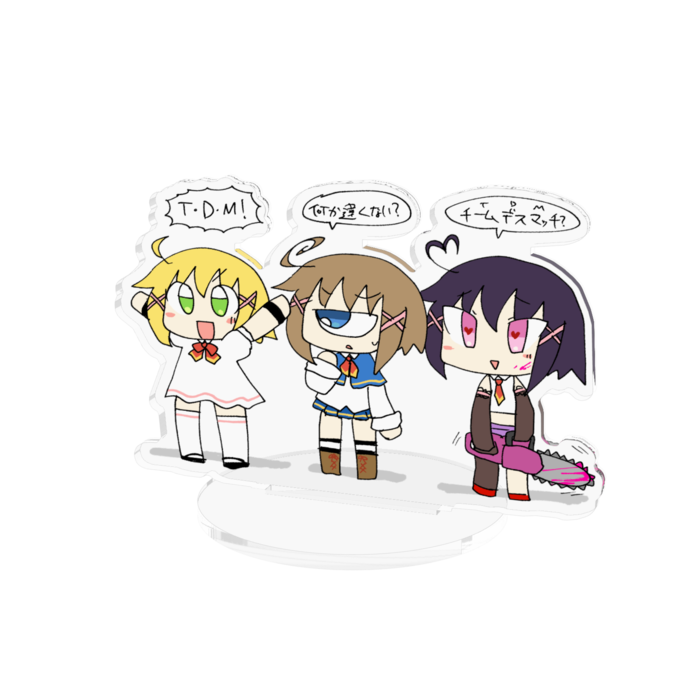 アクリルフィギュア - 100x100mm