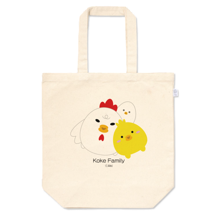 トートバッグ - M - プリント面積中