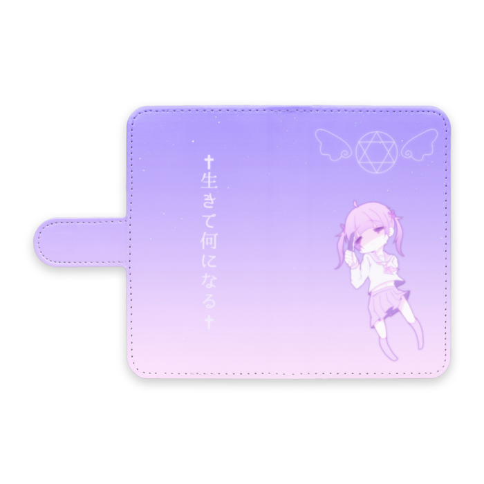 手帳型Androidケース - S - ストラップ穴 なし