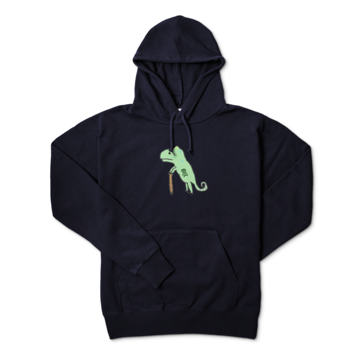 パーカー - L - ネイビー