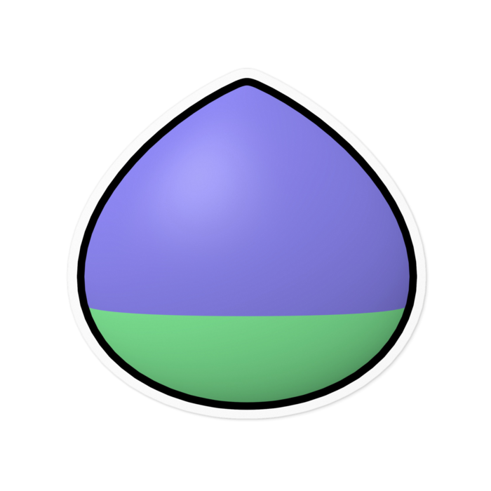 ステッカー - 100 x 100 (mm)