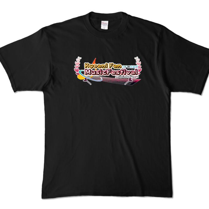 カラーTシャツ - XL - ブラック (濃色)