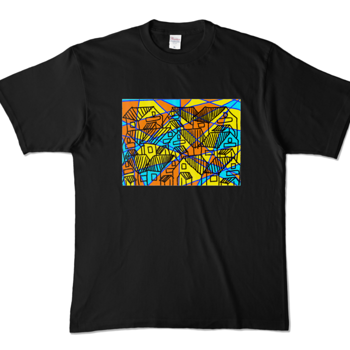 カラーTシャツ - XL - ブラック (濃色)