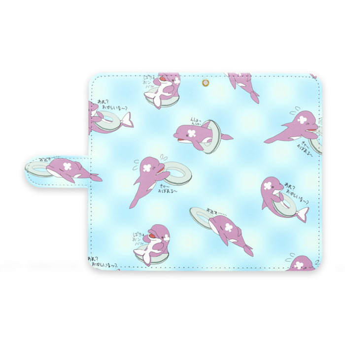 手帳型Androidケース - M - ストラップ穴 あり