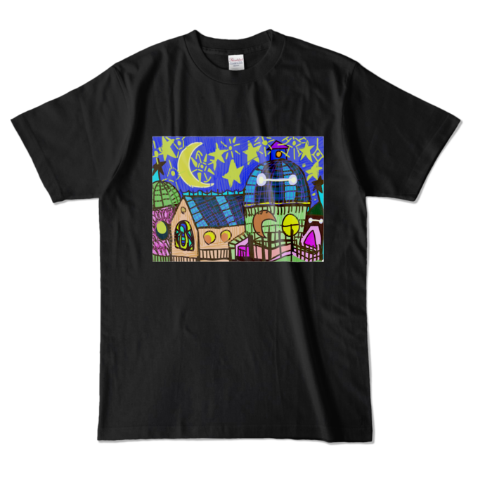 カラーTシャツ - L - ブラック (濃色)