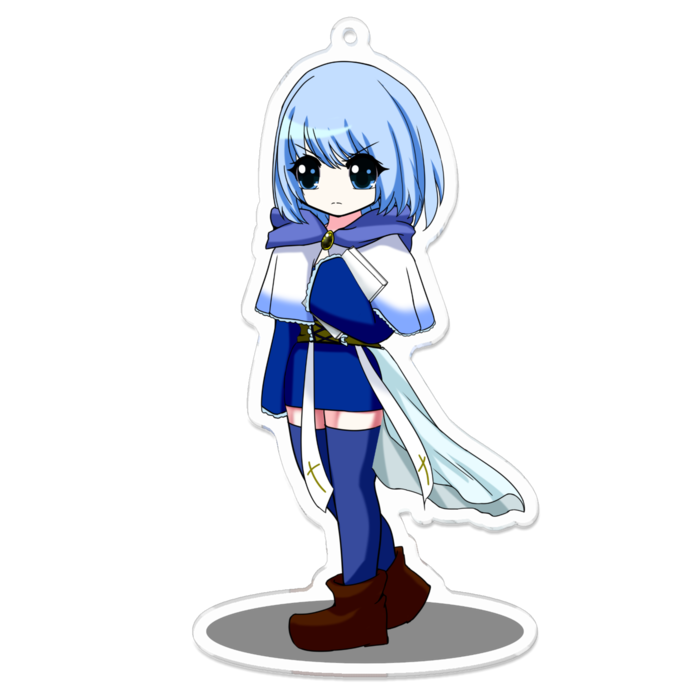 アクリルキーホルダー - 100 x 100 (mm)