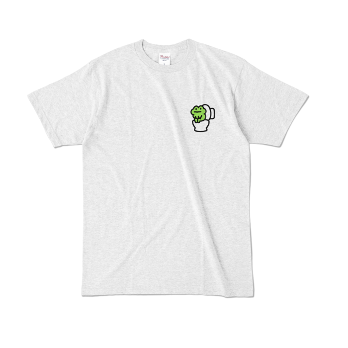 カラーTシャツ - L - アッシュ （淡色）