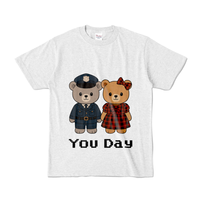 カラーTシャツ - S - アッシュ (淡色)