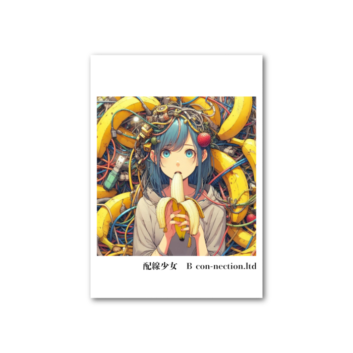 フォト風カード - 縦 - 片面