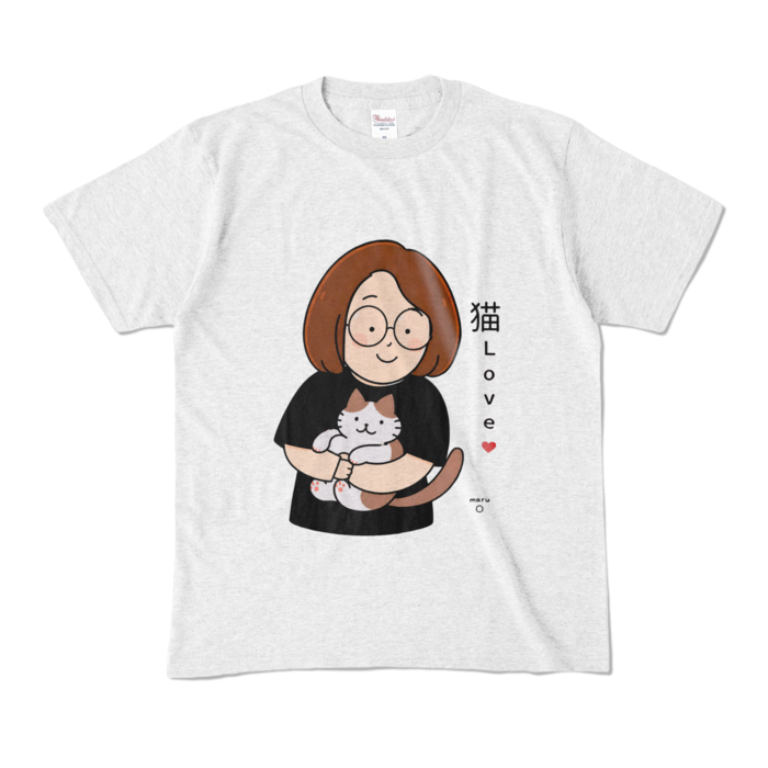 カラーTシャツ - M - アッシュ (淡色)