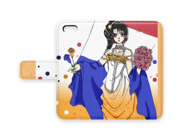 手帳型iPhoneケース - iPhone 5 / 5s / SE - ストラップ穴 あり