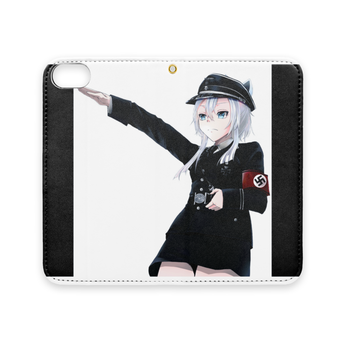 手帳型iPhoneケース（ベルトなし） - iPhone 8 / 7 / SE2 - ストラップ穴 あり