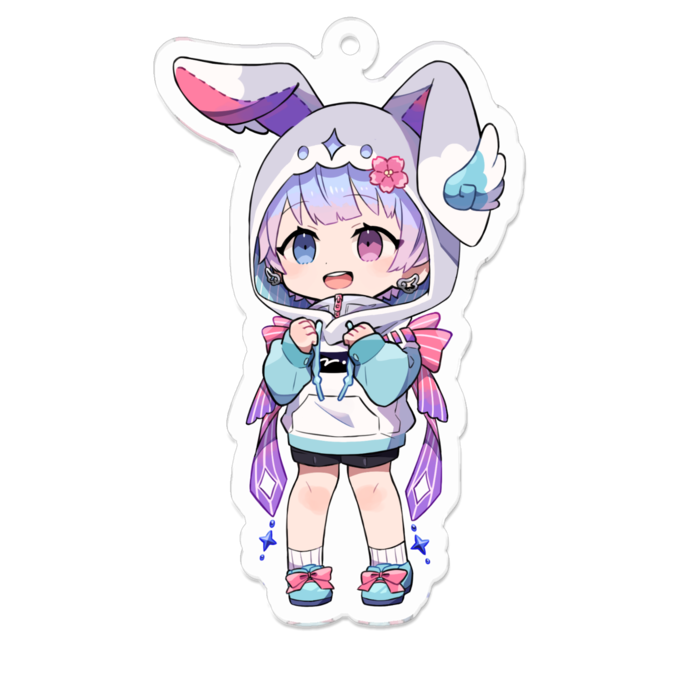 アクリルキーホルダー - 70 x 70 (mm)