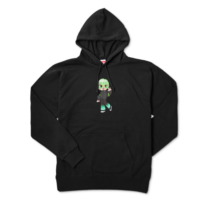 ハピネスパーカー - XL - ブラック