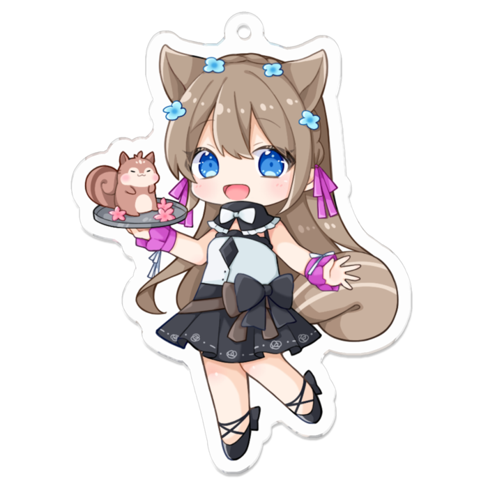 アクリルキーホルダー - 70 x 70 (mm)