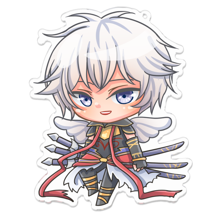 アクリルキーホルダー - 100 x 100 (mm)