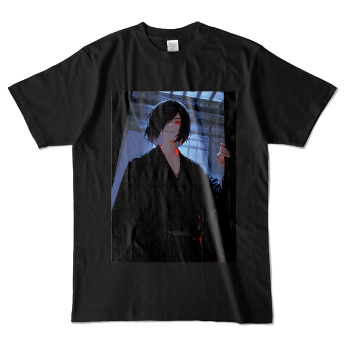 カラーTシャツ - L - ブラック (濃色)