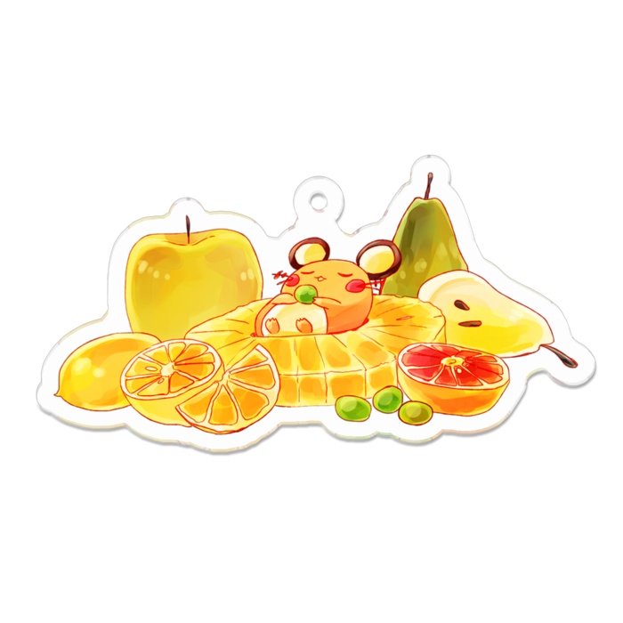 アクリルキーホルダー - 70 x 70 (mm)
