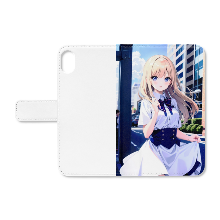 手帳型iPhoneケース - iPhone XR - ストラップ穴 なし